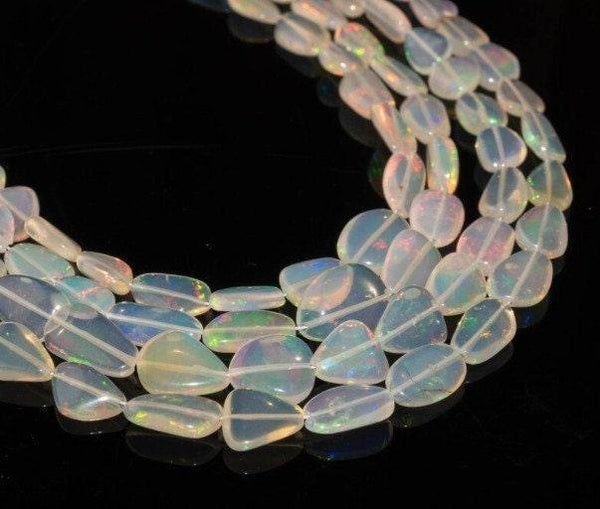 4-8mm Natural Ethiopian Opal Beads Smooth Nuggets Fancy Shape Beads Jewelry Beads Opal Nuggets Beads For Jewelry Necklace Beads Strand Opal