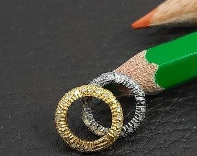 10mm Pave Diamond Round Lock Clasp 925 Sterling Silver Link Clasp Clips Carabiner Diamond Snap Lock Lobster